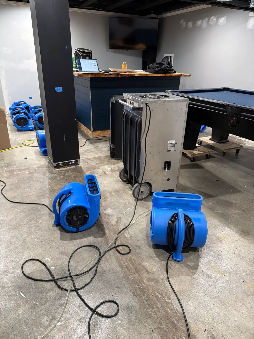 Commercial water mitigation in Fortville, Indiana