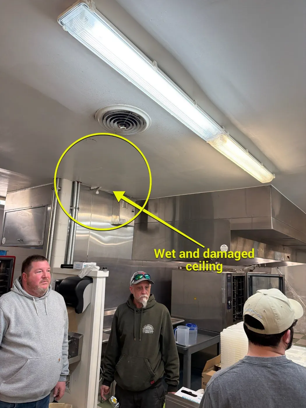 Documented commercial restoration in Fortville, IN
